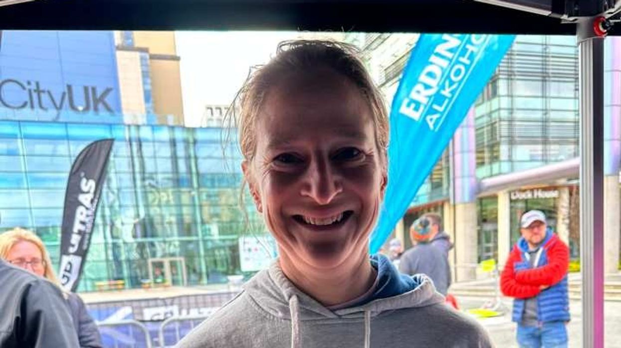 An image of Dr Joasia Zakrezewski at the GB Ultras event