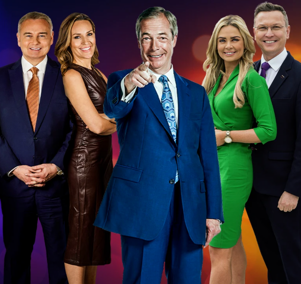 An image of GB News' top presenters