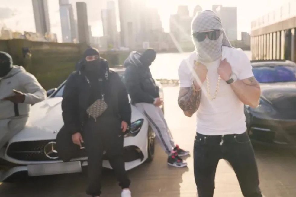 An image of Jake Fahri from his music video