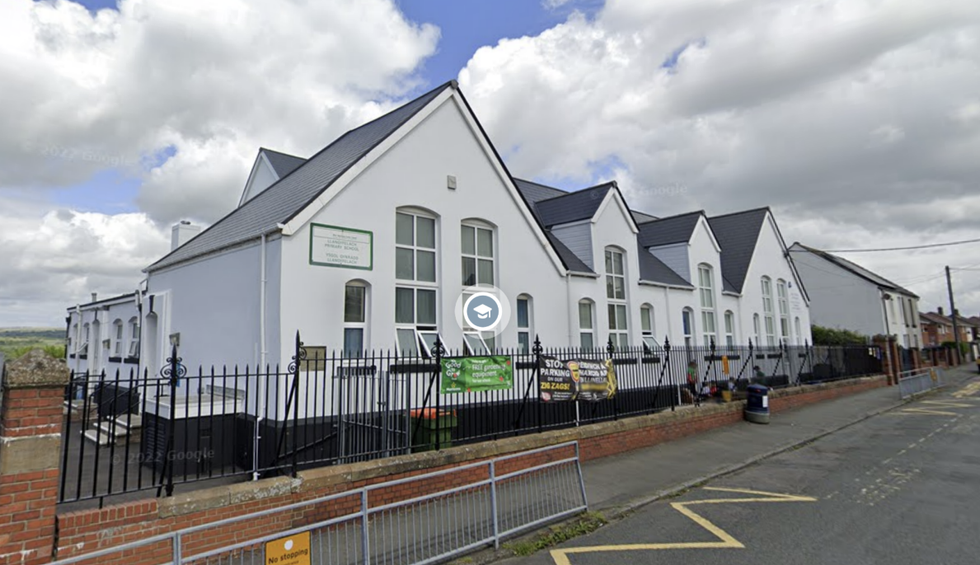 An image of Llangyfelach Primary School in Swansea