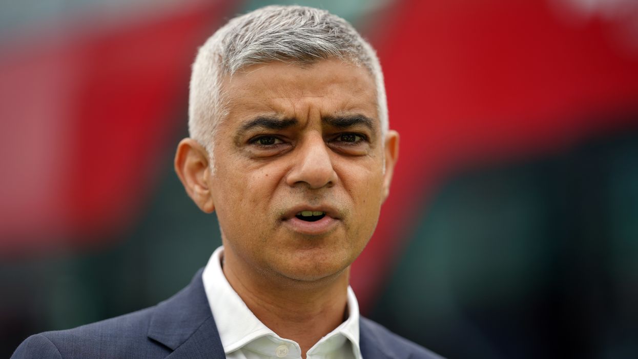An image of Sadiq Khan