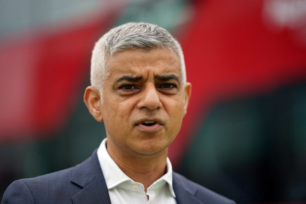An image of Sadiq Khan