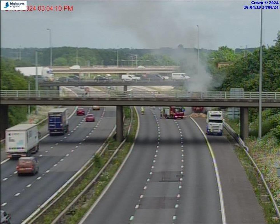 An image of the incident