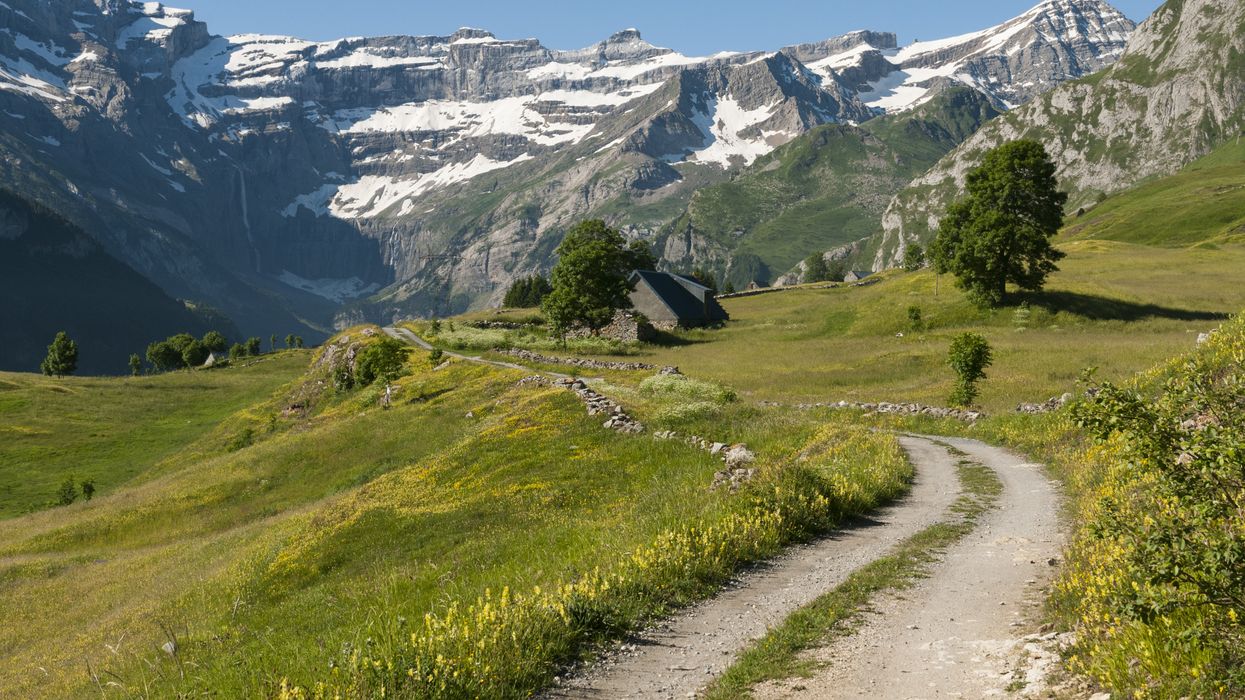 An image of the Pyrenees