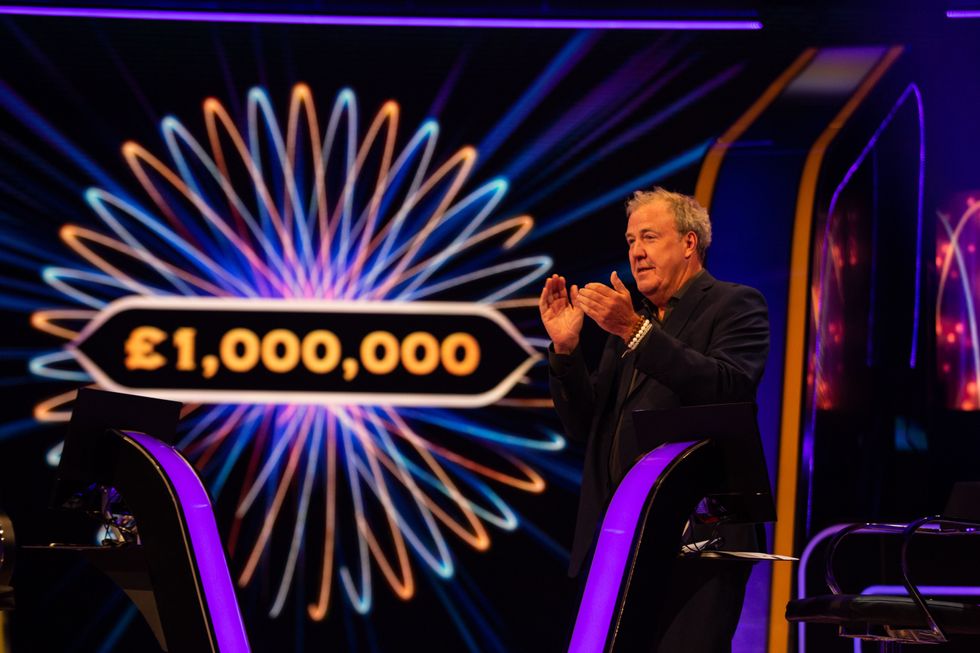 An ITV boss has said Jeremy Clarkson will remain as host of Who Wants To Be A Millionaire "at the moment"