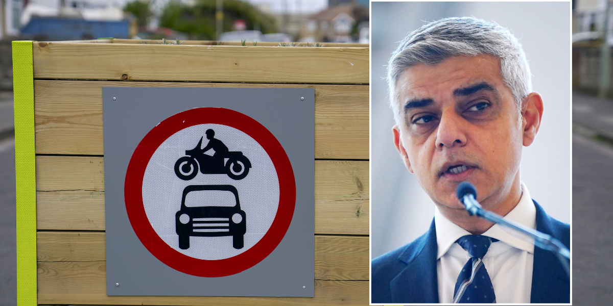 NextImg:Sadiq Khan slammed as TfL suppressed report showing that LTNs do NOT reduce car use
