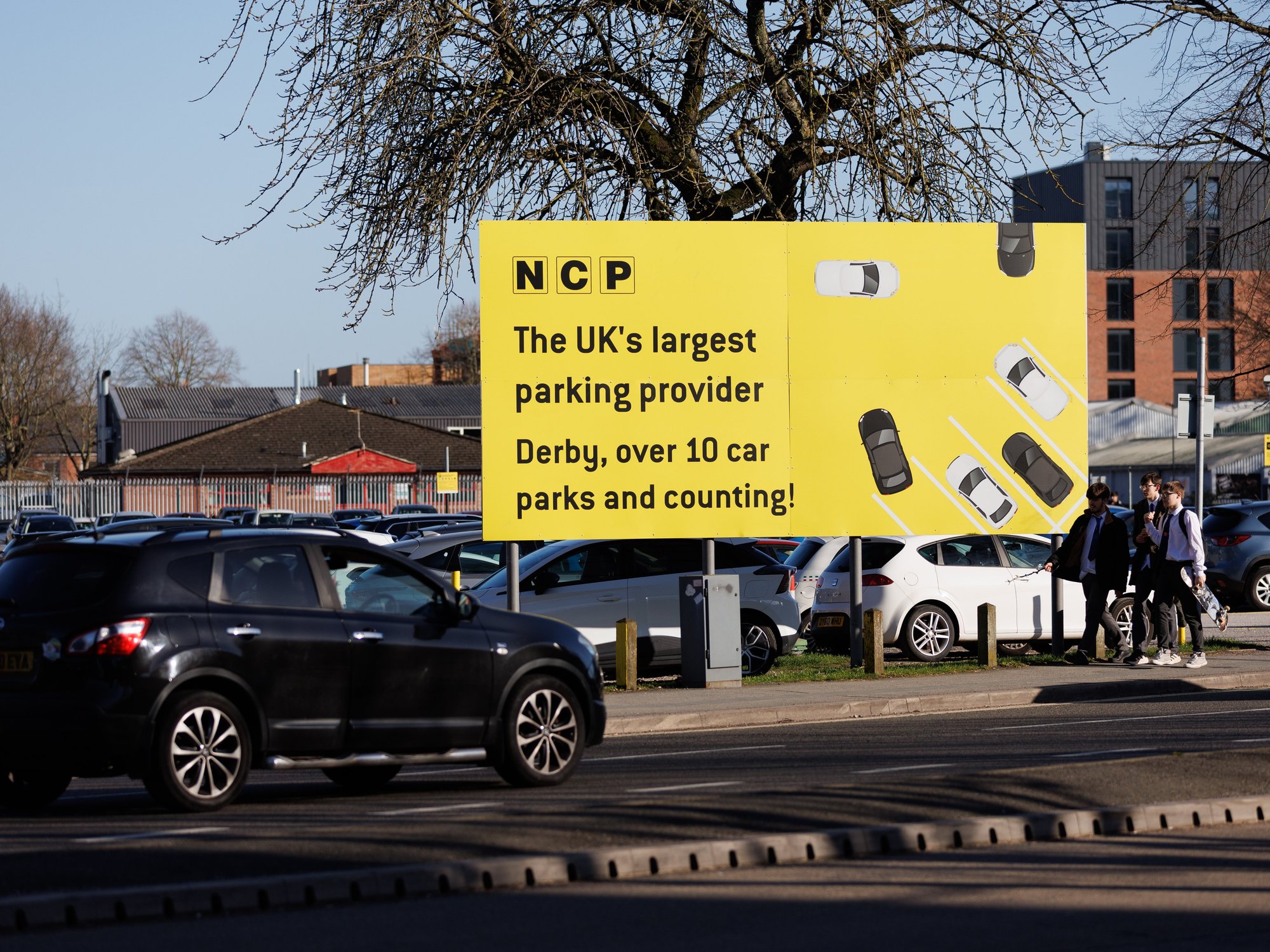 An NCP car park in Derby