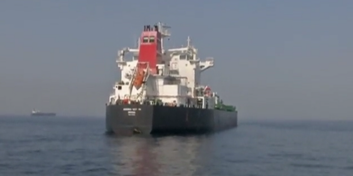 NextImg:Oil tanker boarded by 'armed unauthorised men' in Gulf of Oman as crisis escalates