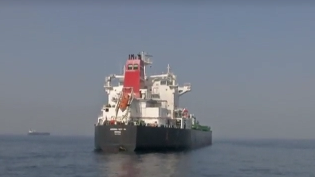 An Oil tanker