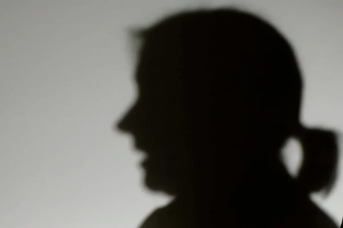 An outline of a victim