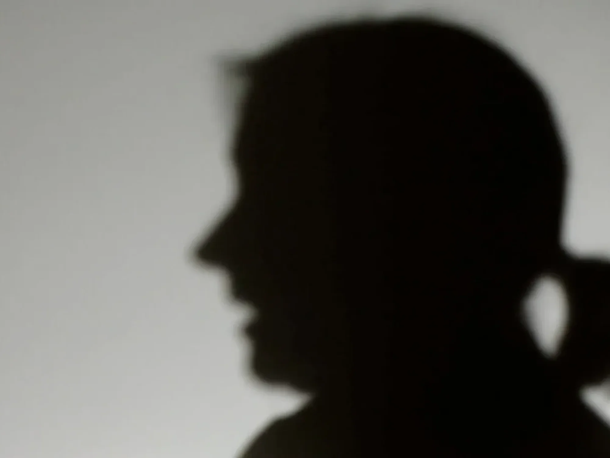 An outline of a victim