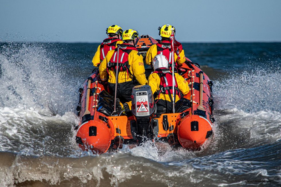 An RNLI vessell