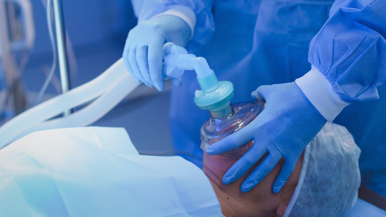 Anaesthetist (file photo)