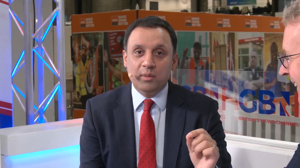 Anas Sarwar speaking on Chopper's Political Podcast