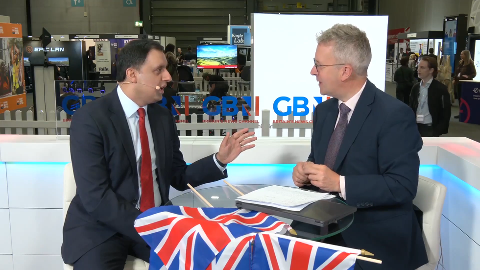 Anas Sarwar speaks to GB News' Christopher Hope