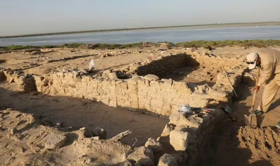 Ancient residential buildings in UAE