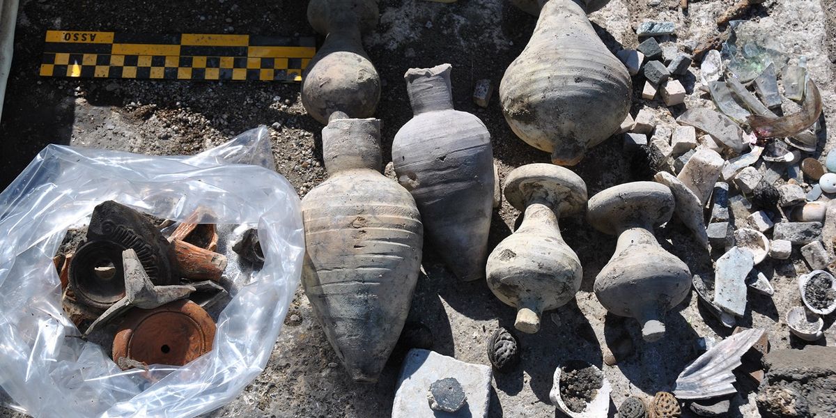NextImg:Ancient treasures: 2,000-year-old artefacts recovered from 'most important archaeological site' in Rome