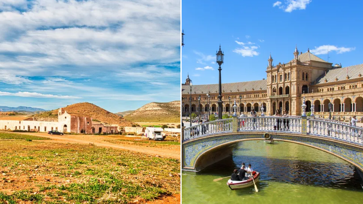 Andalucia Spain / Seville, Plaza de España