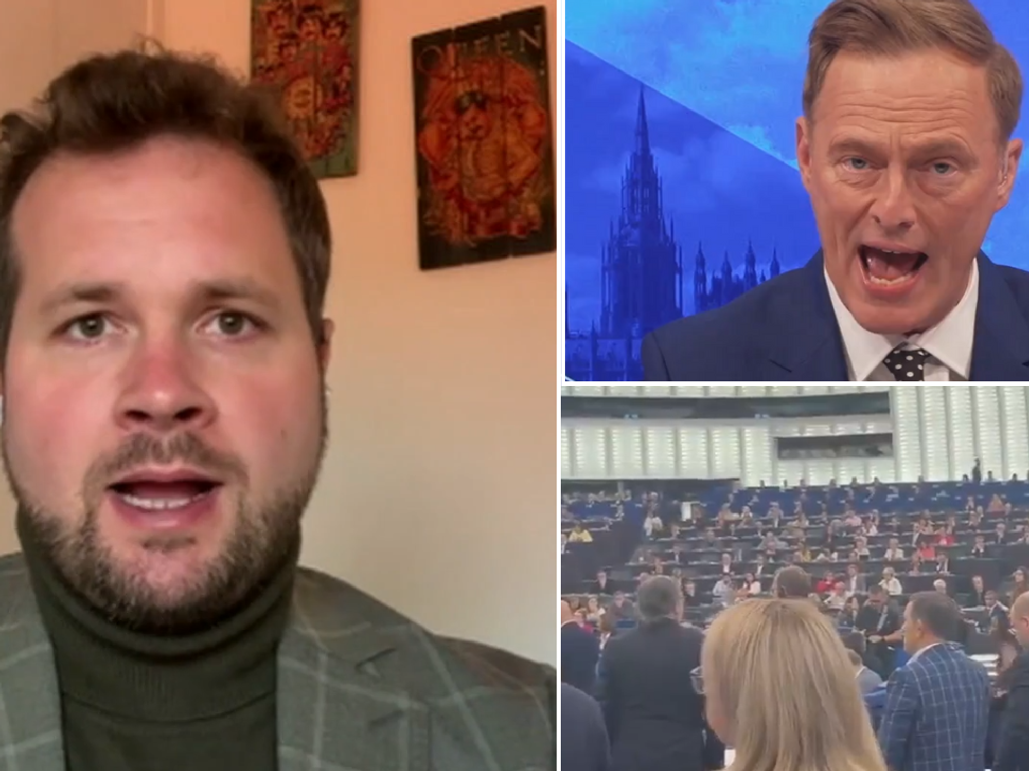 Anders Vistisen, Martin Daubney and European Parliament