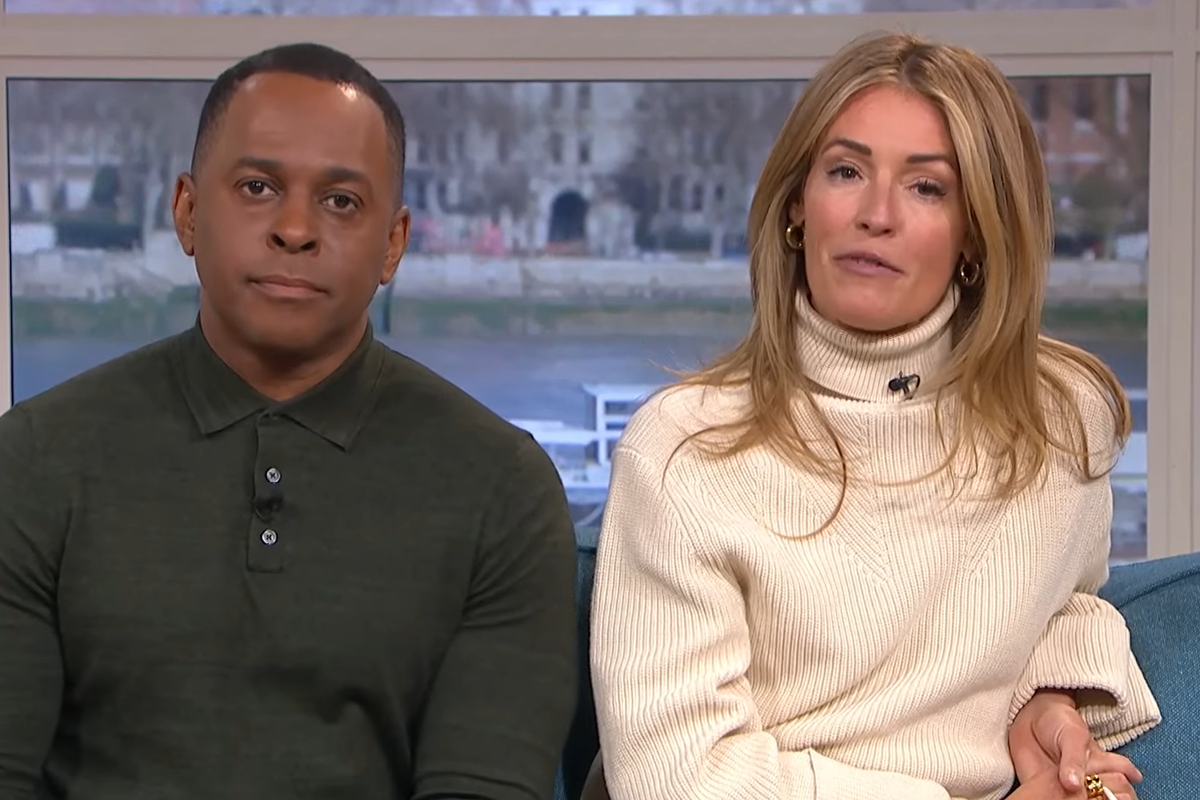 Andi Peters and Cat Deeley