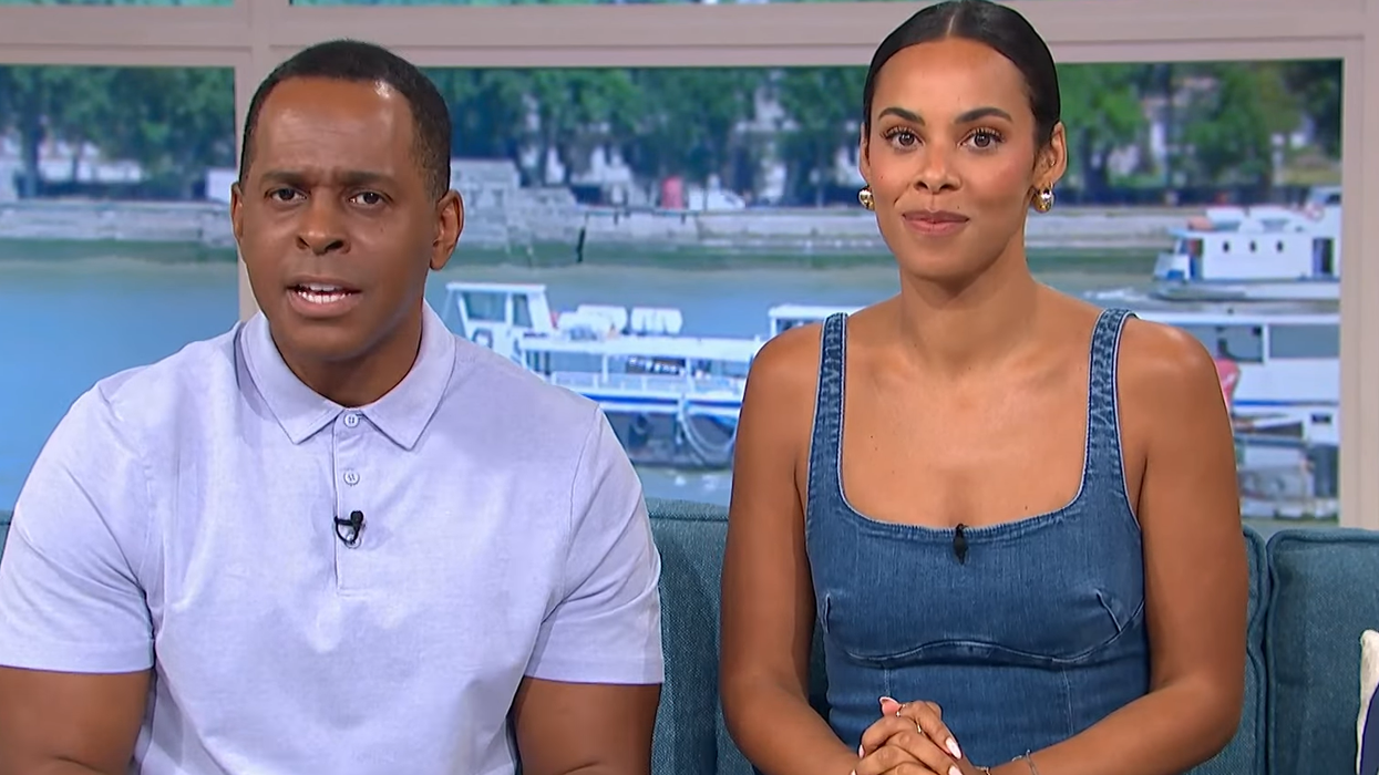 Andi Peters and Rochelle Humes