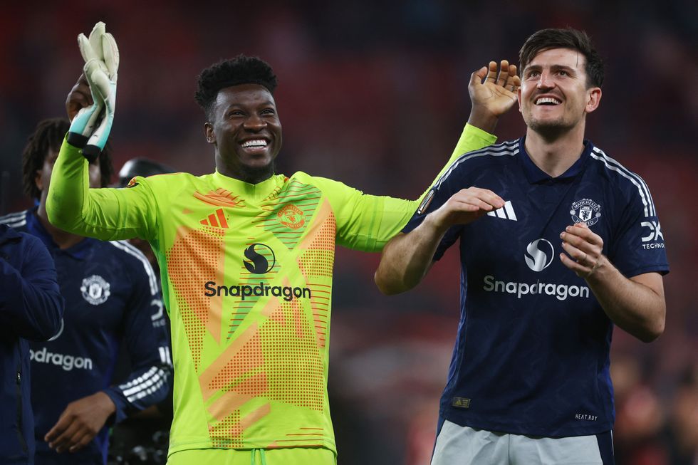 Andre ONANA and Harry MAGUIRE