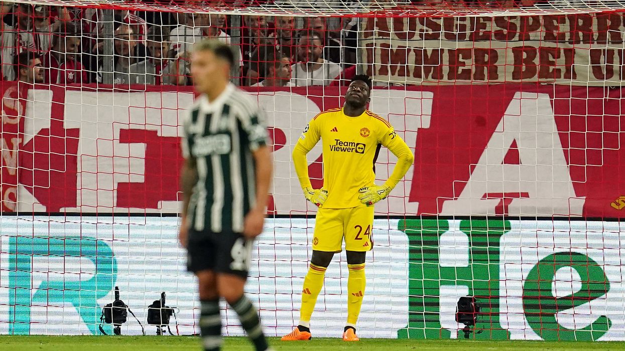 Andre Onana Man Utd Bayern Munich Champions League