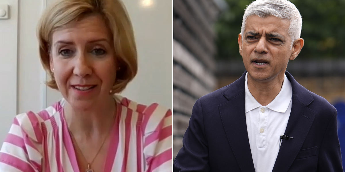 ‘Get out of your bubble!’ Reform UK’s Andrea Jenkyns swipes at Sadiq Khan as she ‘no longer feels safe’ in London ‘Get out of your bubble!’ Reform UK’s Andrea Jenkyns swipes at Sadiq Khan as she ‘no longer feels safe’ in London