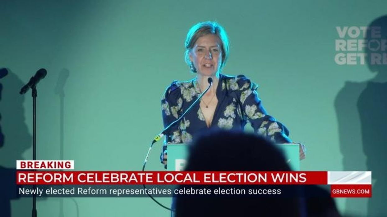 WATCH: Andrea Jenkyns says 'I am so proud to be in the Reform UK family' after winning