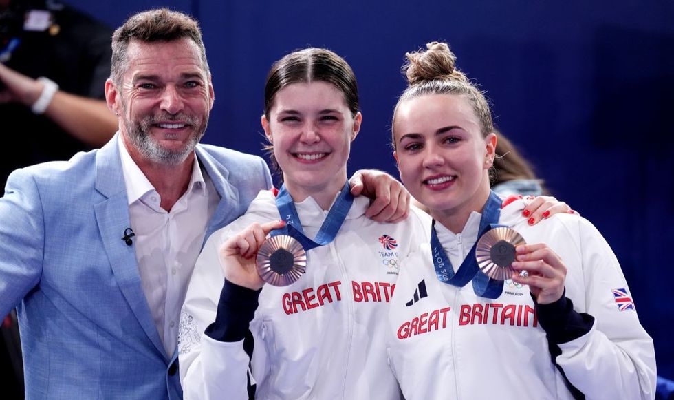 Andrea Spendolini-Sirieix's father, Fred, is a huge supporter of her daughter