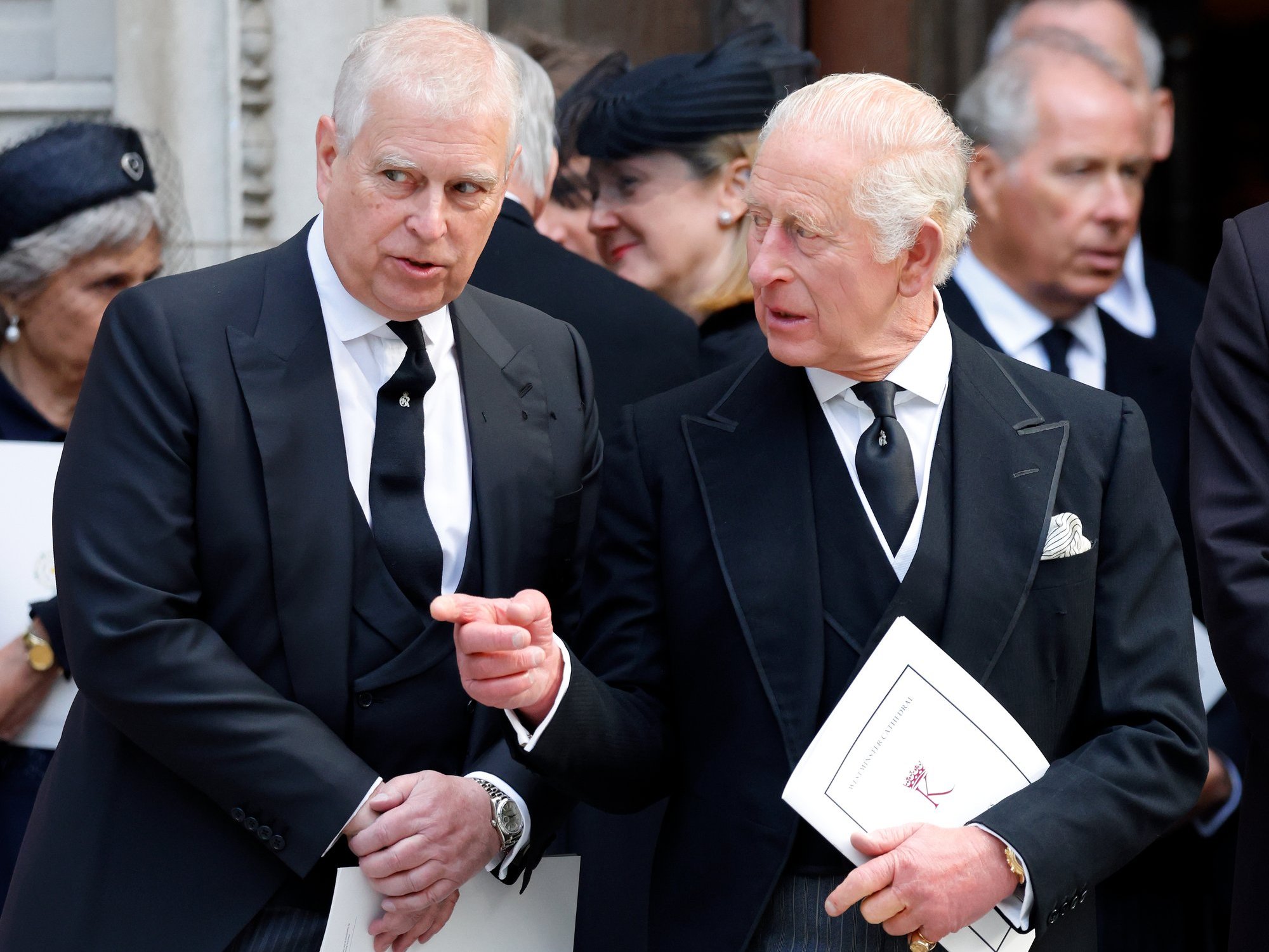 Andrew and King Charles