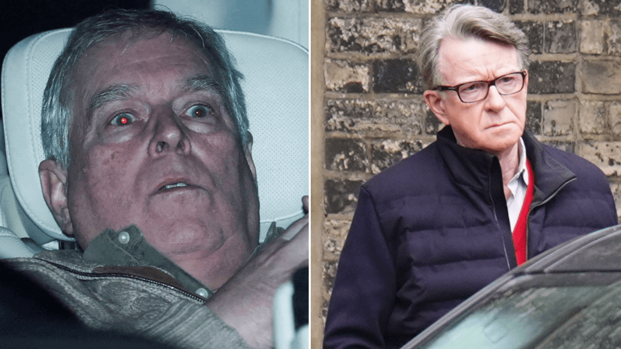 Andrew and Peter Mandelson