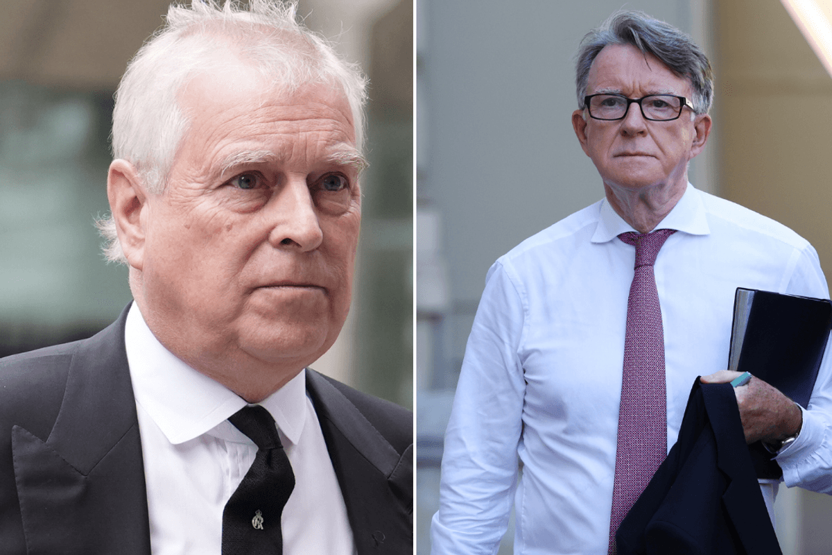 Andrew and Peter Mandelson