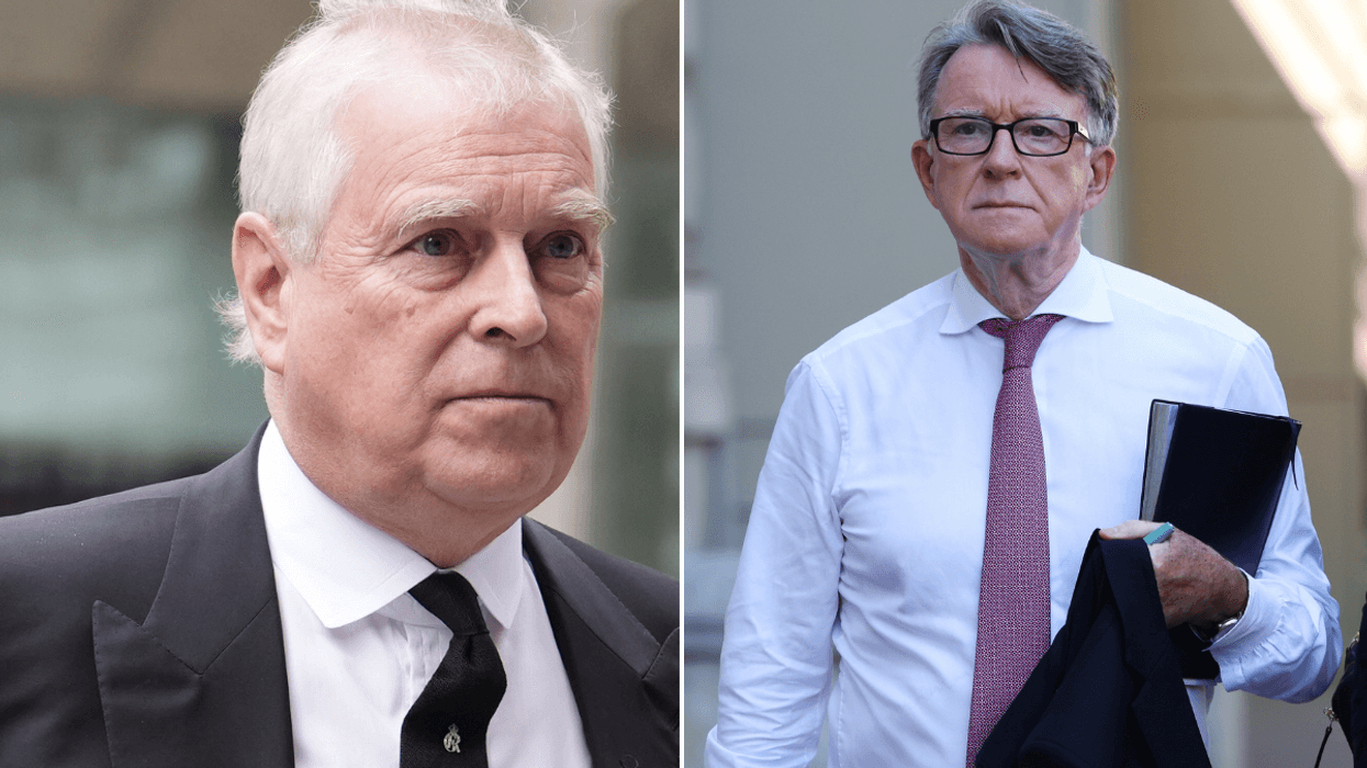 Andrew and Peter Mandelson