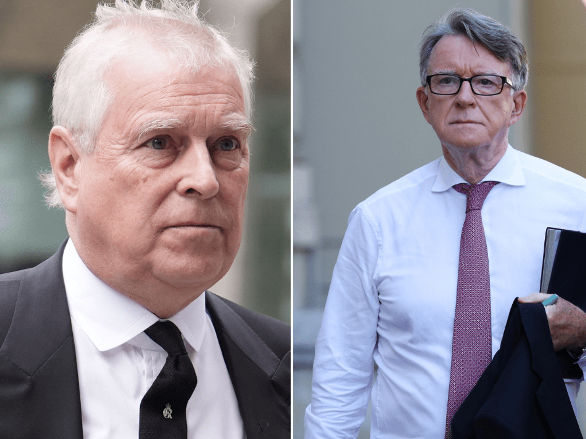 Andrew and Peter Mandelson