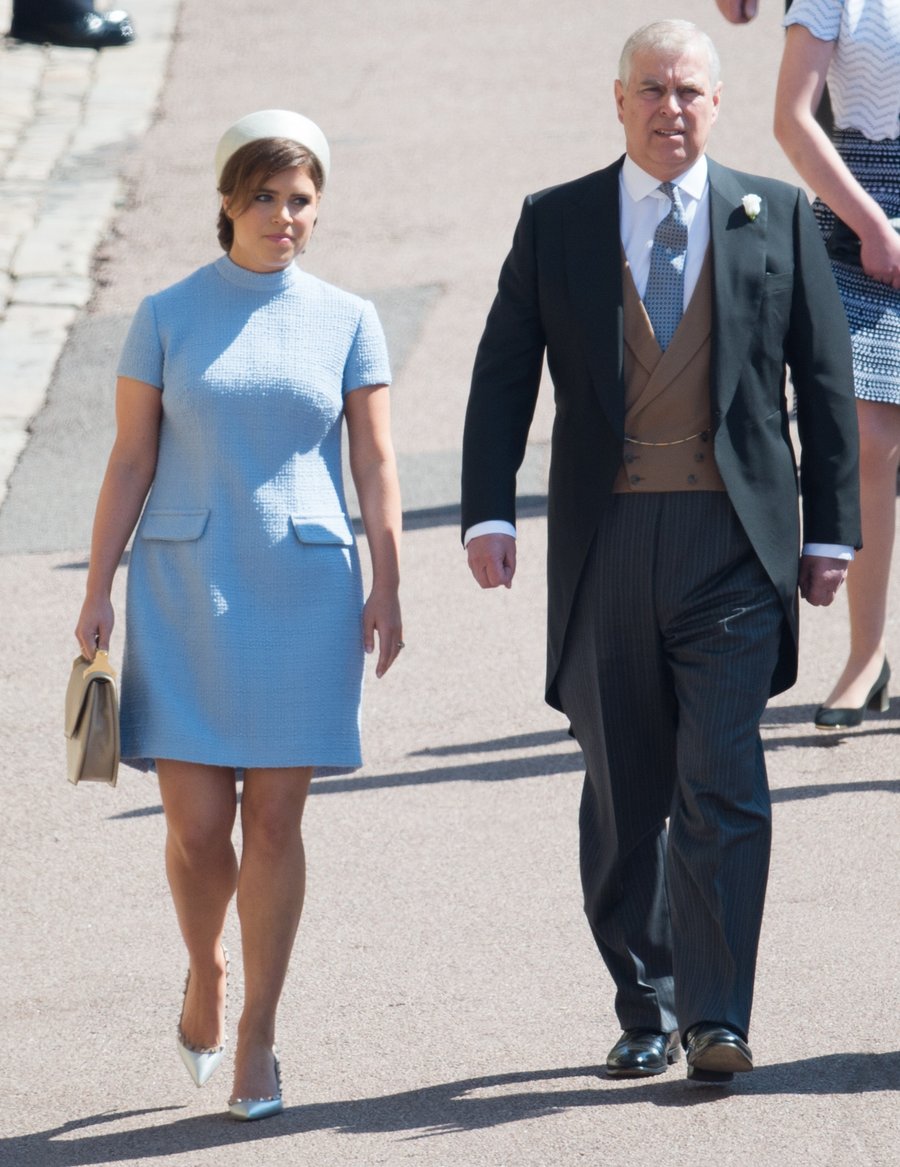 Andrew and Princess Eugenie