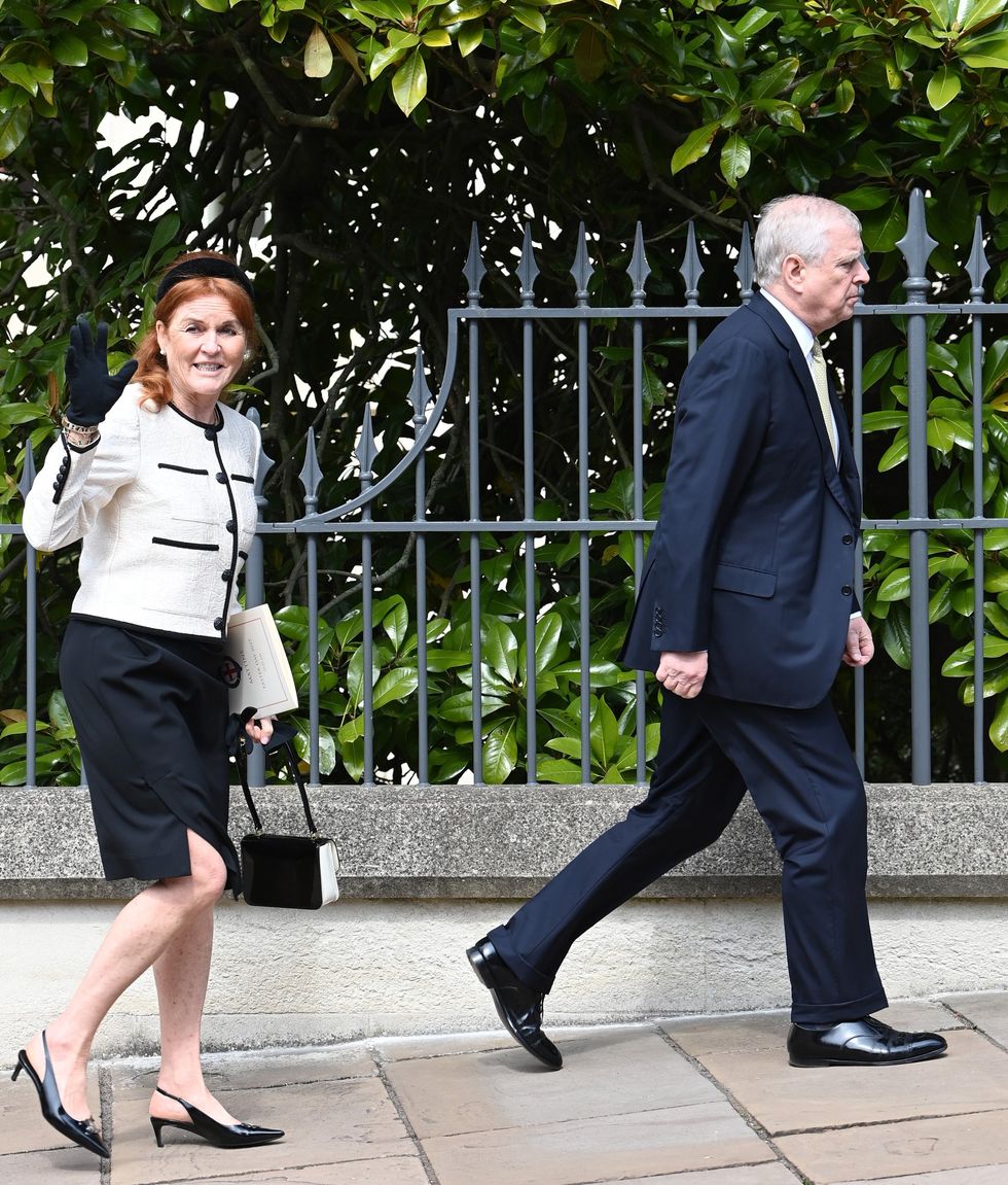 Andrew and Sarah Ferguson