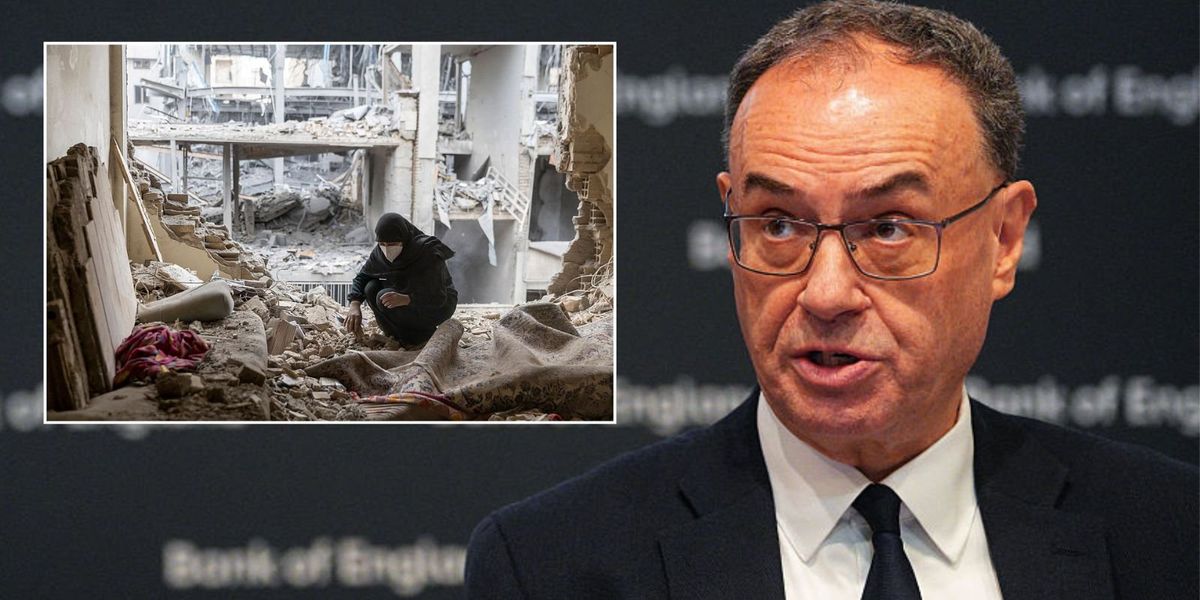 Bank of England set to hike interest rates TWICE as Iran crisis decimates Andrew Bailey’s 2% target hopes Bank of England set to hike interest rates TWICE as Iran crisis decimates Andrew Bailey’s 2% target hopes