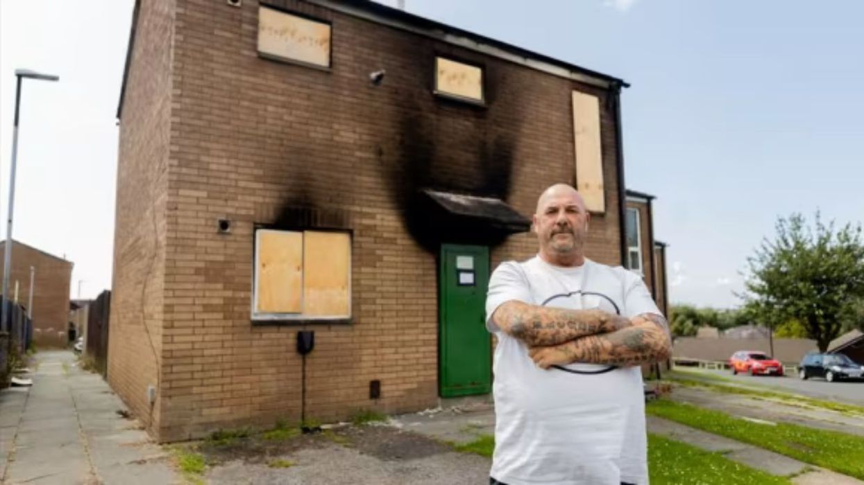 Christmas present left home engulfed by flames as dad warns others how to avoid similar fate