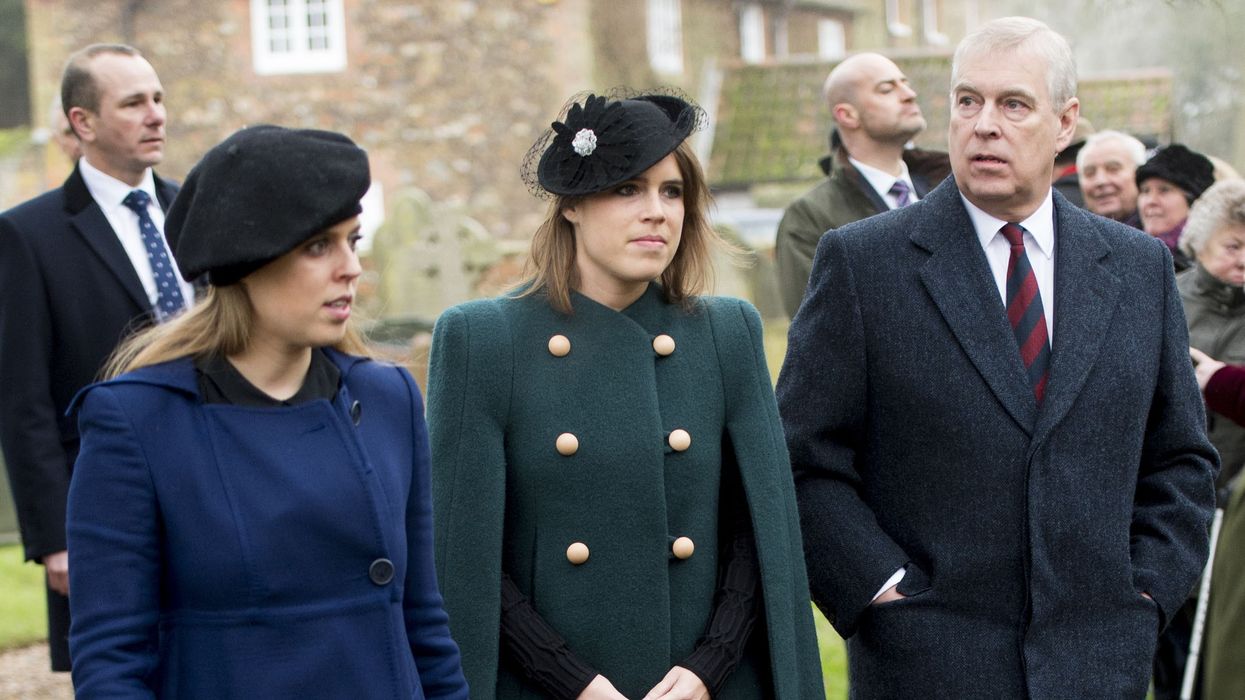 Andrew, Beatrice and Eugenie