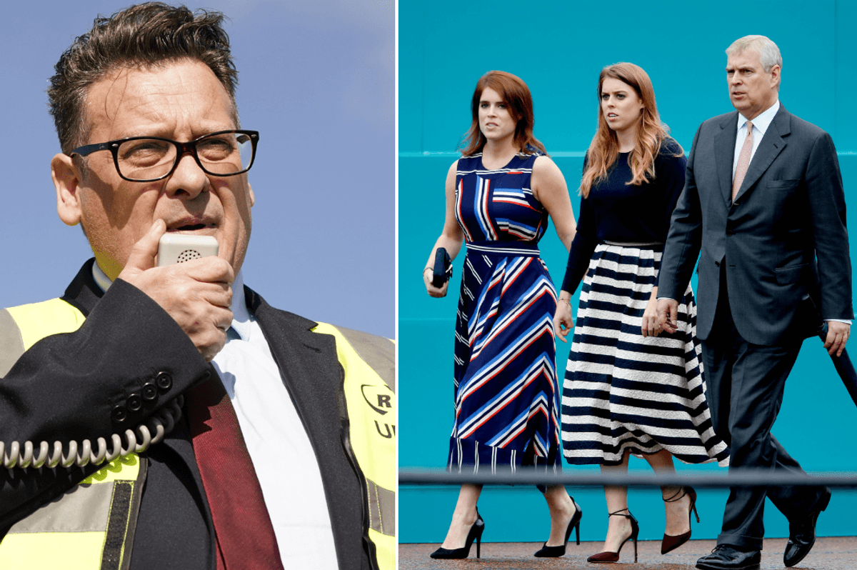 Andrew, Beatrice and Eugenie