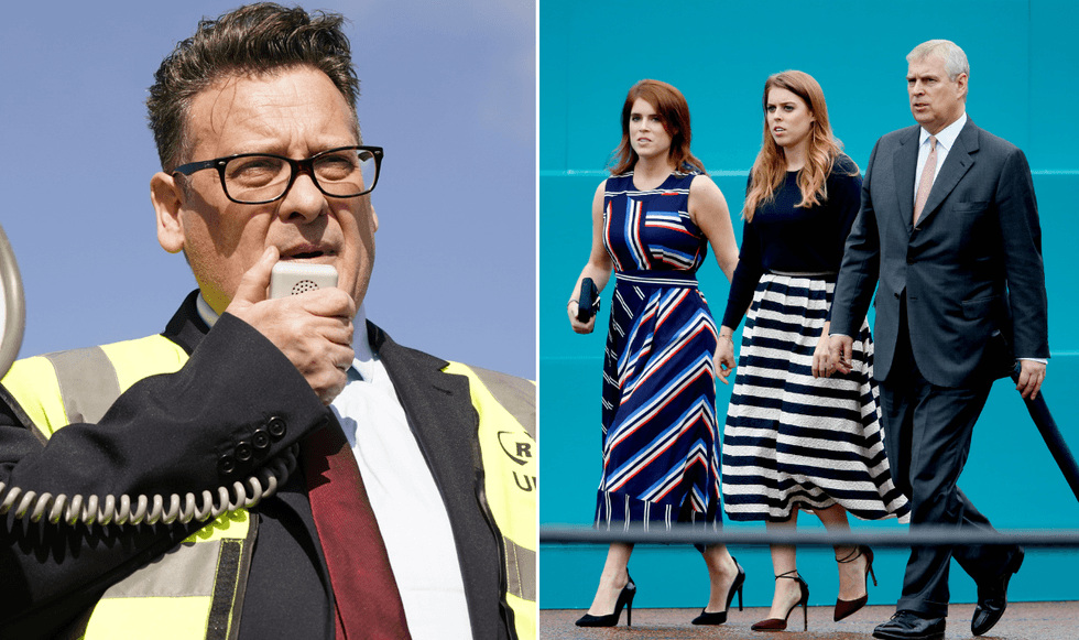 Andrew, Beatrice and Eugenie