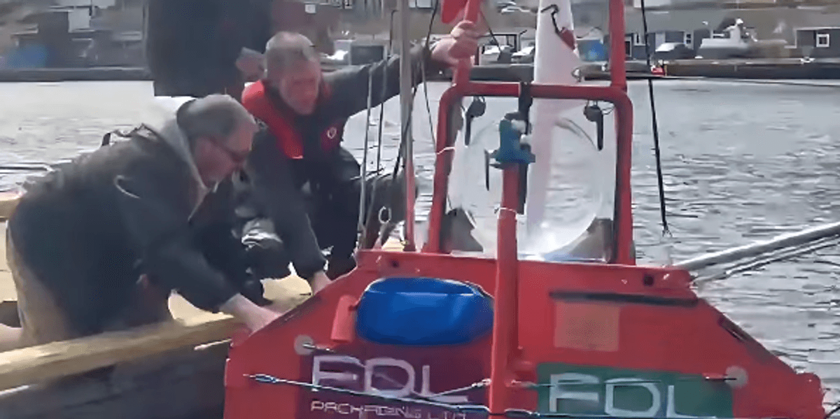 British sailor rescued at sea in failed world record attempt to cross Atlantic in smallest boat ever