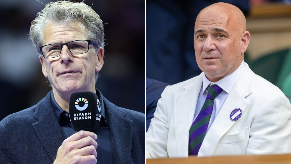 Andrew Castle, 61, sets record straight over Wimbledon controversy  involving Andre Agassi