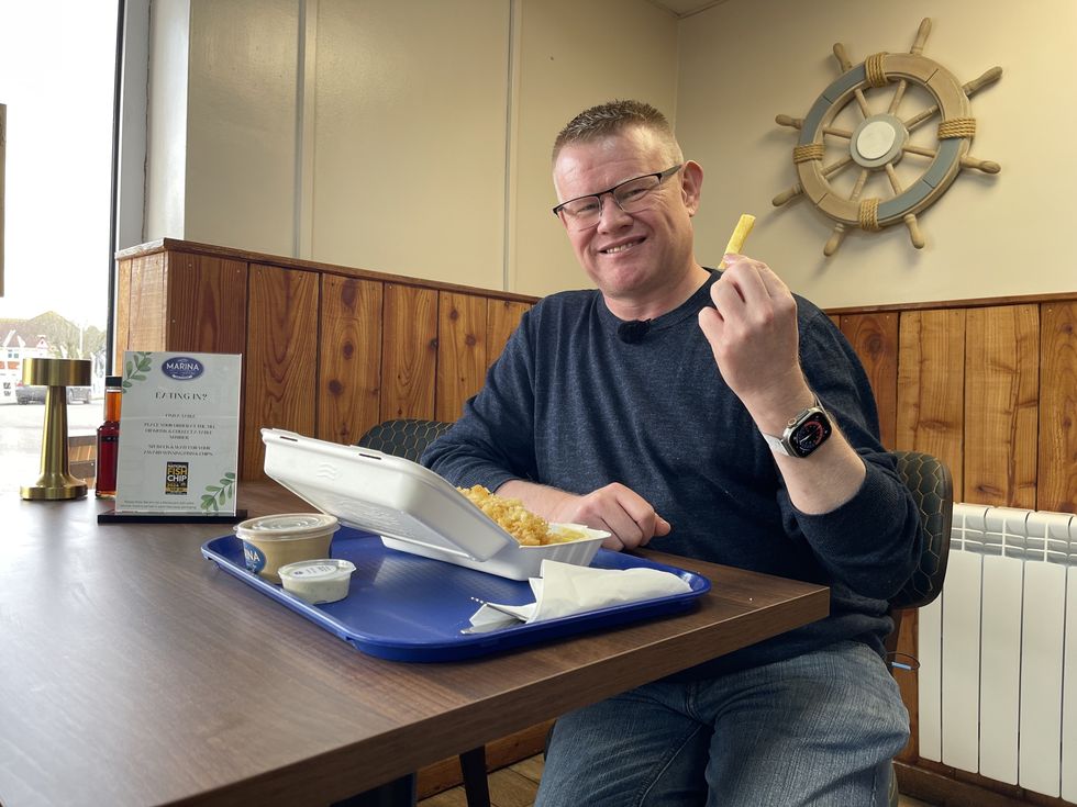 Andrew Crook, President of National Federation of Fish Friers