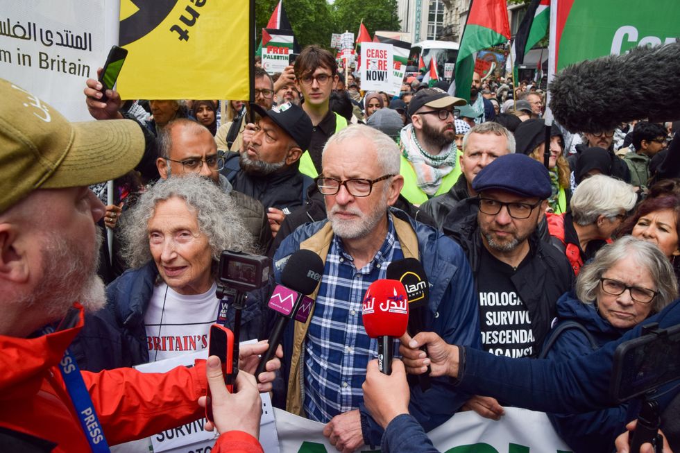 Andrew Feinstein and Jeremy Corbyn