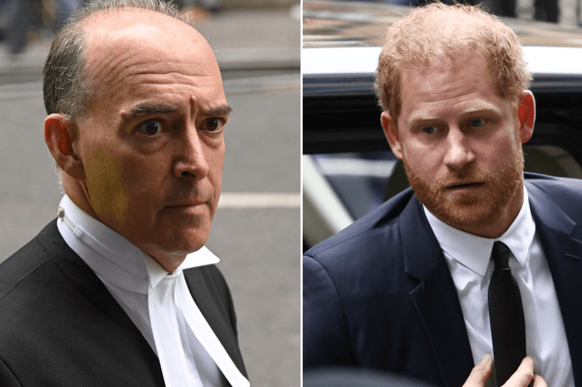 Andrew Green KC and Prince Harry