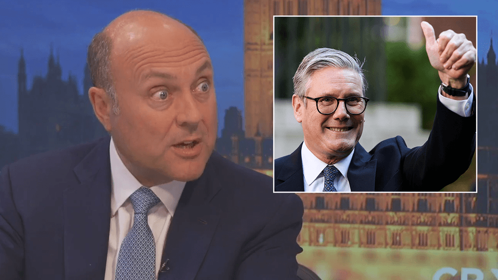 Andrew Griffith and Keir Starmer