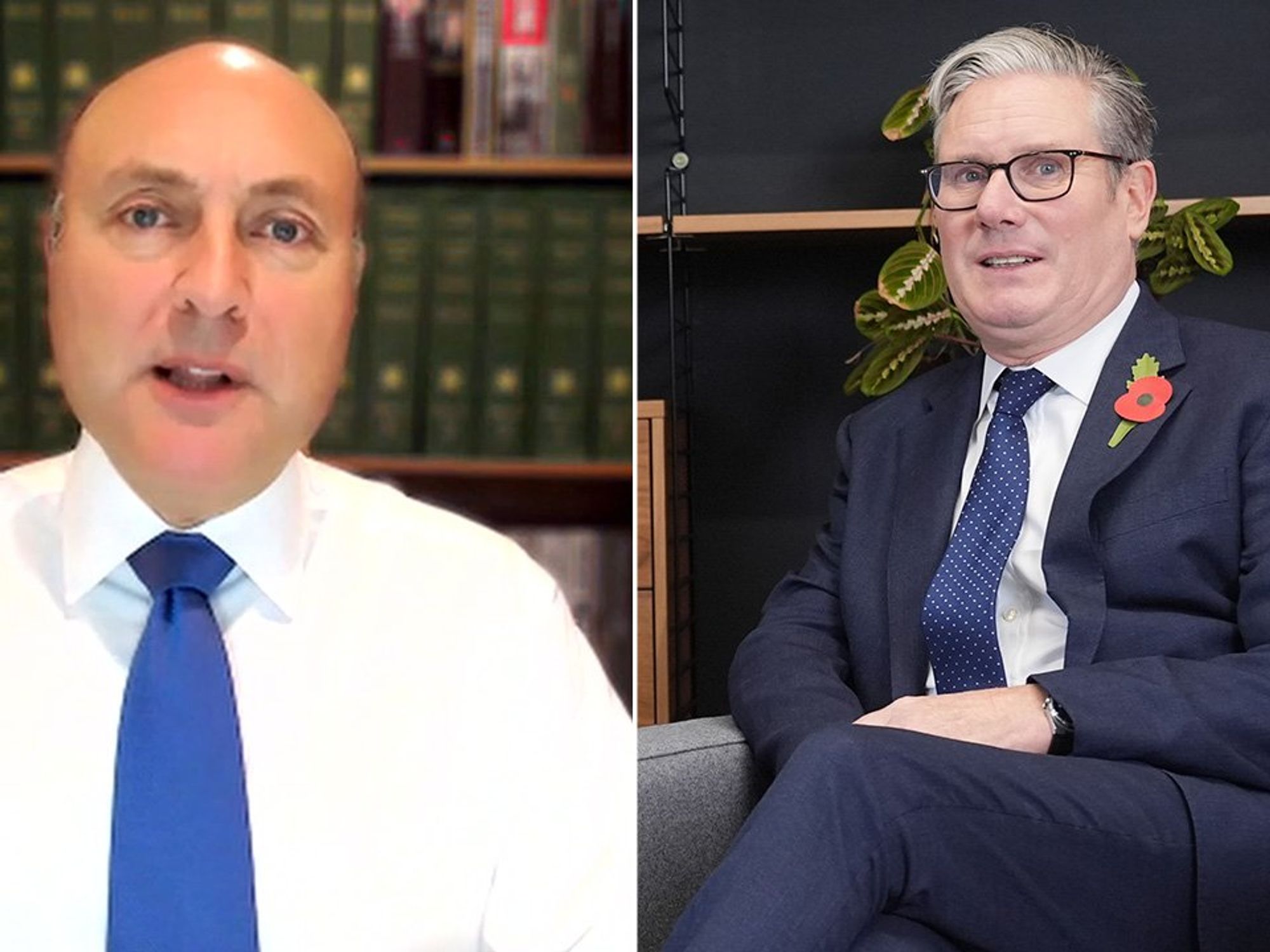 Andrew Griffith, Keir Starmer