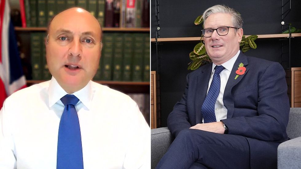 Andrew Griffith, Keir Starmer
